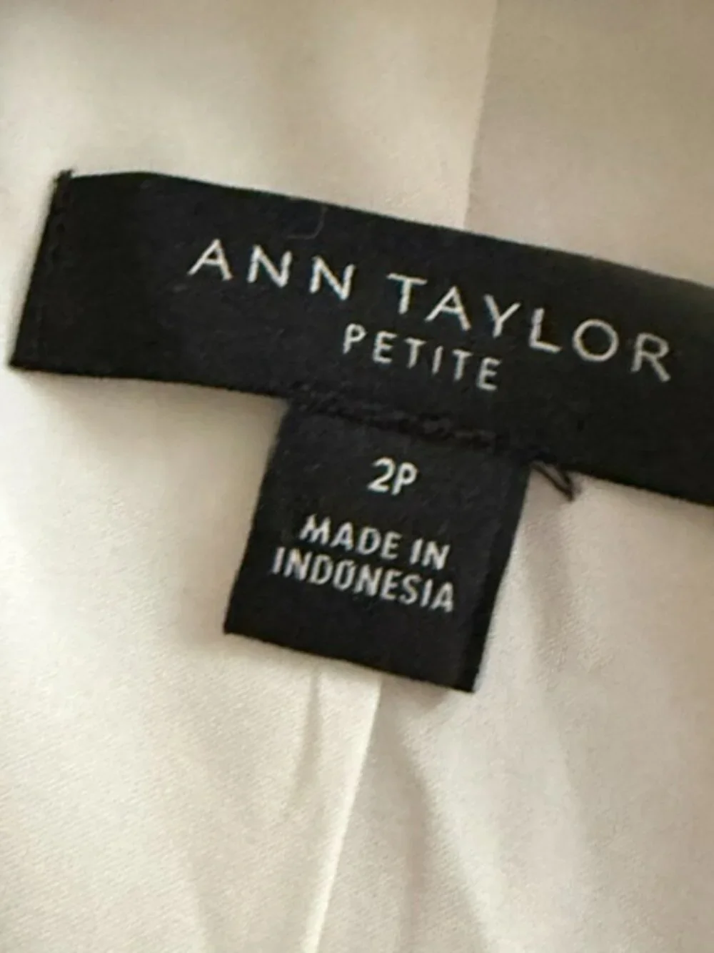 2P-Ann Taylor Blazer